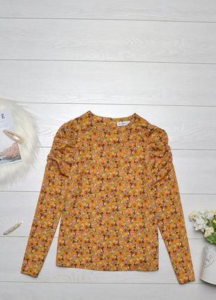 Красива блуза в квітковий принт warehouse.1 фото