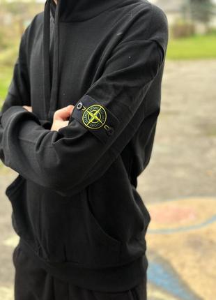 ⭐️ худі stone island чорний