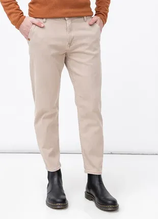 Мужские джинсы tom tailor loose fit w36l32 песочный/бежевый цвет