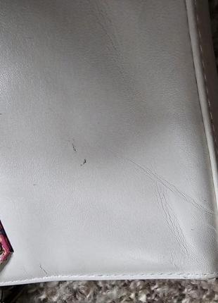 Сумка клатч брендовый peter kaiser с принтом под роспись в стиле этно3 фото