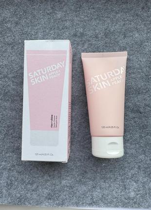 Засіб для вмивання saturday skin rise + shine gentle cleanser1 фото