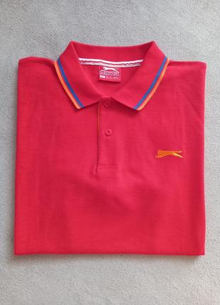 Брендова футболка поло slazenger.