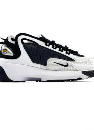 Кросівки  nike zoom 2k 'black/white'💎4 фото