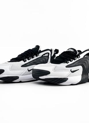 Кросівки  nike zoom 2k 'black/white'💎3 фото