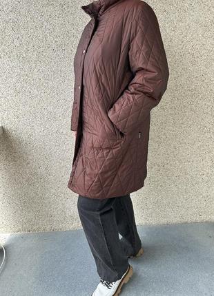 Удлиненная стеганая куртка-пальто fuchs schmitt gore-tex2 фото