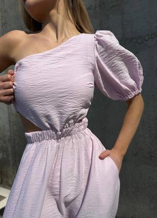 🥰чарівна сукня із ніжнійшого льону2 фото