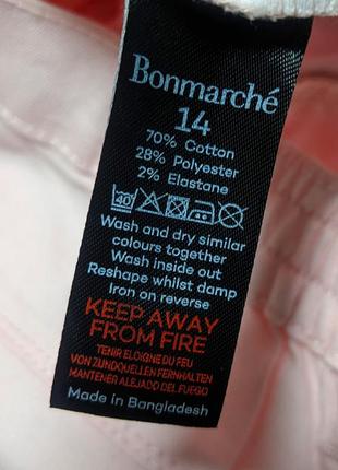 Нежно-розовые тонкие джинсы bonmarche #31169 фото
