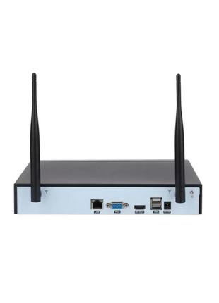 Комплект видеонаблюдения на 4 камеры nvr kit 601 wifi 4ch с регистратором3 фото