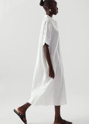 Нова котонова сукня сорочка з кишеням у стилі cos   від h&m.8 фото