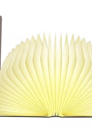 Ночник книга аккумуляторный folding book lamp настольный цветной светильник на магните7 фото