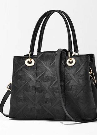Модная женская сумочка эко кожа, стильная сумка на плечо