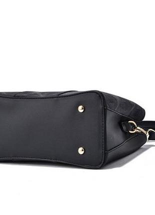 Модная женская сумочка эко кожа, стильная сумка на плечо9 фото