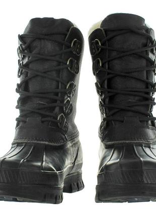 Polo ralph lauren landen 41 и 40 р черные водонепроницаемые ботинки боты4 фото