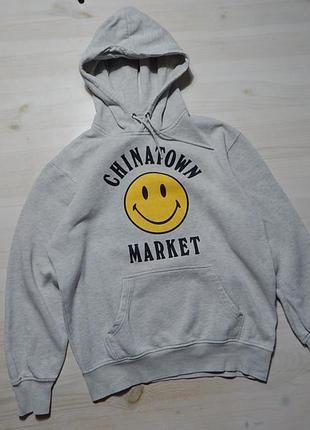 Кофта худи chinatown market smiley hoodie