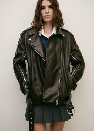 Куртка косухаяжанка zara5 фото