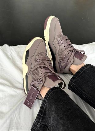 Кроссовки nike air jordan 4 retro « a ma maniere » premium