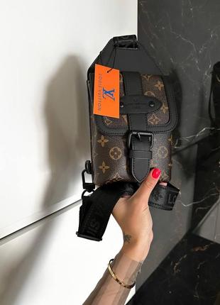 Чоловіча сумка через плече louis vuitton crossbody7 фото