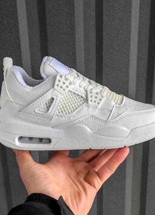 Женские кроссовки nike air jordan 4 retro люкс качество