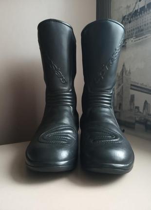 Сапоги мотоботы alpinestar racting ahead 40 из натуральной кожи gore-tex made in...
