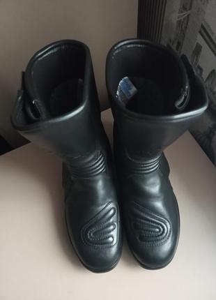 Сапоги мотоботы alpinestar racting ahead 40 из натуральной кожи gore-tex made in...