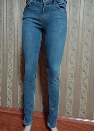 Allsaints коттоновые джинсы скинни.оригинал