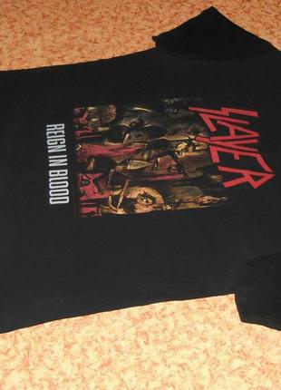 Футболка slayer/reign in blood/absolute cult/vintage4 фото