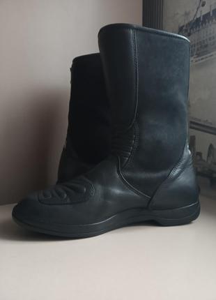 Сапоги мотоботы alpinestar racting ahead 40 из натуральной кожи gore-tex made in...