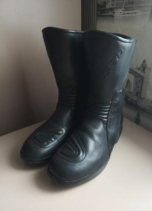 Сапоги мотоботы alpinestar racting ahead 40 из натуральной кожи gore-tex made in...