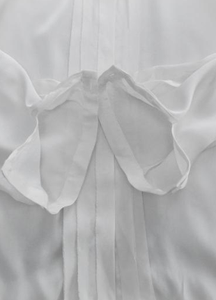 Біла шовкова блуза louis and me8 фото