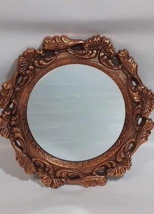 Зеркало настенное в алюминиевой раме, 70-80е гг. ссср. не пользованное, в родной коробке.