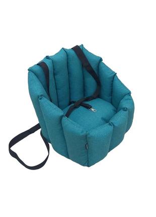 Автокресло сумка-переноска автогамак лежак для собак животных автомобильная переноска 50 х 45 см5 фото