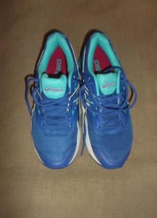Кроссовки стильные синие р. 39 на 38,5р-стелька 24,5 - полнота 7 -1\2 asics gel - pulse 9