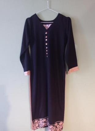 Платье 👗 восточное,новое.ручная вышивка, арабские эмираты.4 фото