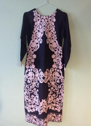 Платье 👗 восточное,новое.ручная вышивка, арабские эмираты.3 фото
