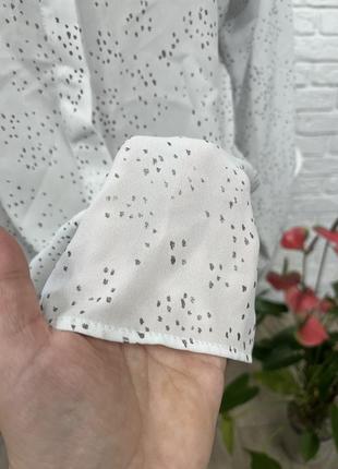 Нарядная  брендовая блузка блуза длинный рукав  р 50(16) бренд "marks&spencer"9 фото