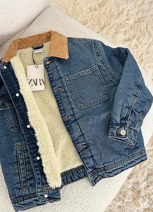Джинсовка zara