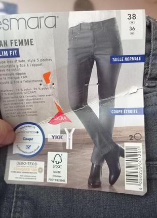 Женские джинсы esmara 36 евро6 фото