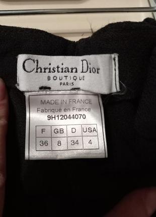 Винтажные невероятные брюки из шерсти dior6 фото