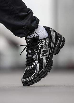 Мужские рефлективные кроссовки new balance 740 black silver