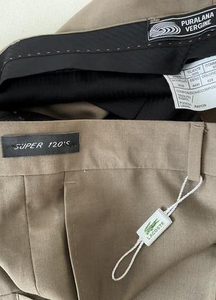 Lacoste мужские  брюки тонкая шерсть8 фото