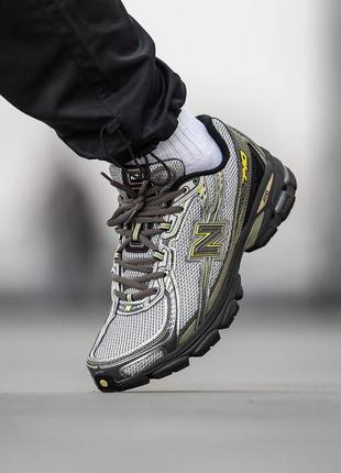 Grey and yellow new balance discount