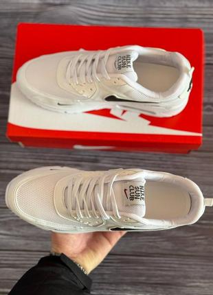 Чоловічі кросівки в стилі nike air max 90 white9 фото