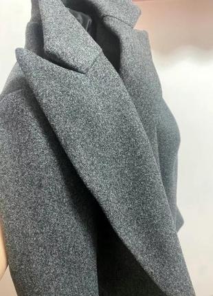 Шерстяной серый пиджак4 фото