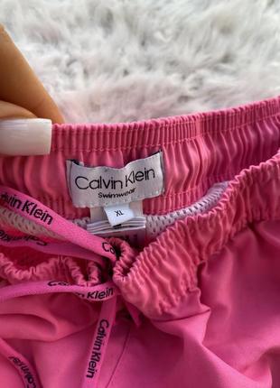 Плавальні шорти пляжні для купання басейну calvin klein на лампасах4 фото