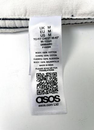 Оригинальная вельветовая рубашка asos в стиле oversize, m/l10 фото