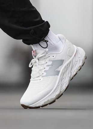 Кроссовки new balance fresh foam white. размеры 36-45