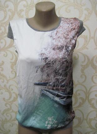 Футболка с качественным принтом orsay