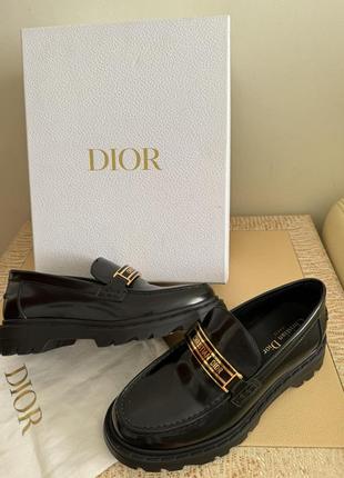 Лоферы christian dior