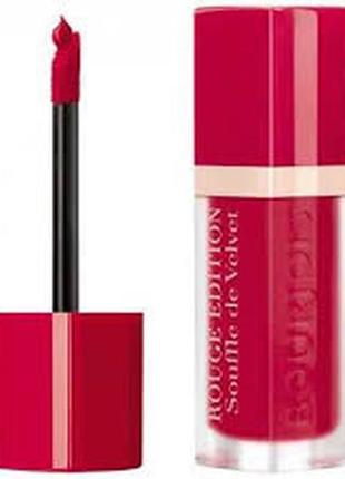 Помада bourjois rouge edition souffle de velvet рідка, відтінок n07, n11/3 фото