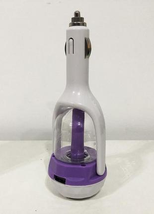 Увлажнитель воздуха для автомобиля, увлажнитель воздуха к машине air purifier ba-3. цвет: фиолетовый
